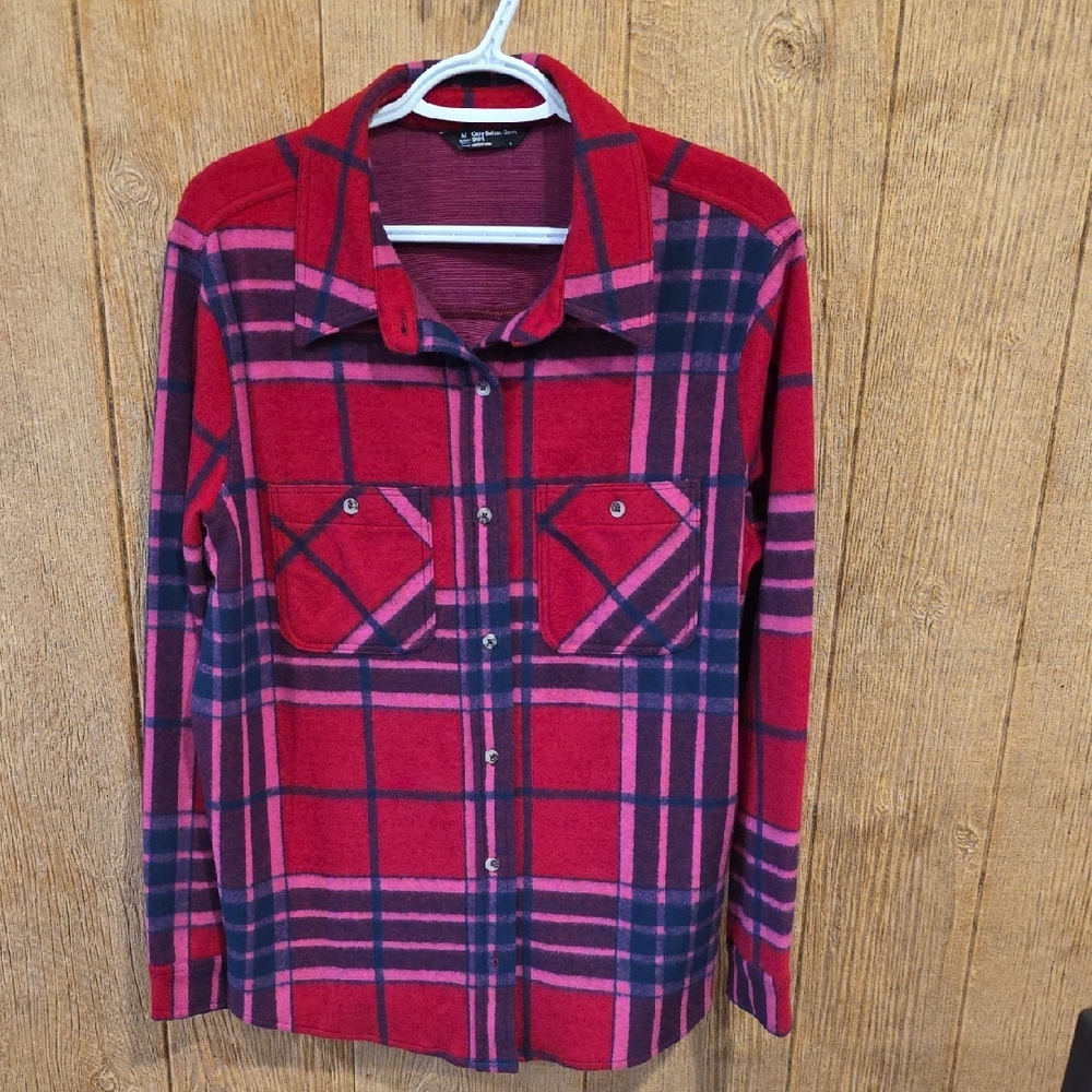 Members Mark Cozy Button-Down Shirt Size L